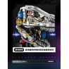 XINZHUAN XZ0005 DinoMech Xếp hình lắp ráp ghép mô hình Hộp sọ Tyrannosaurus cơ khí