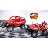 DOUBLEE CADA C51001 51001 non  XE OFF-ROAD bộ đồ chơi xếp lắp ráp ghép mô hình  JEEP WRANGLER / OFF-ROAD WARRIOR Kỹ Thuật Công Nghệ Cao Mô Hình Phương Tiện 531 khối