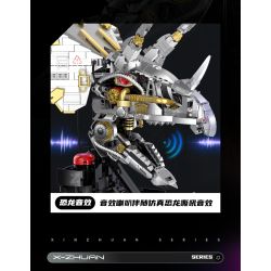 XINZHUAN XZ0006 DinoMech Xếp hình lắp ráp ghép mô hình Hộp sọ cơ học của Triceratops