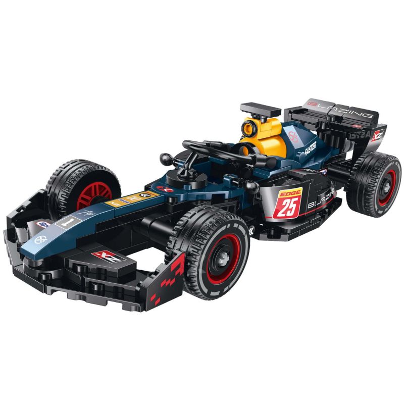 XINZHUAN XZ0001 Xếp hình lắp ráp ghép mô hình Đua xe công thức 1 Red Bull F1