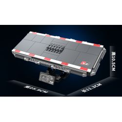 XINZHUAN XZ0001 Xếp hình lắp ráp ghép mô hình Đua xe công thức 1 Red Bull F1