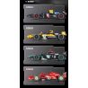 XINZHUAN XZ0001 Xếp hình lắp ráp ghép mô hình Đua xe công thức 1 Red Bull F1