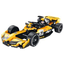 XINZHUAN XZ0002 Xếp hình lắp ráp ghép mô hình Xe công thức 1 McLaren F1