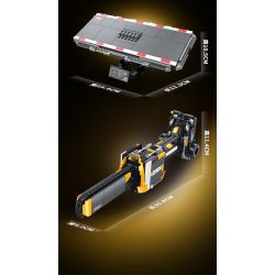 XINZHUAN XZ0002 Xếp hình lắp ráp ghép mô hình Xe công thức 1 McLaren F1