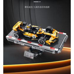 XINZHUAN XZ0002 Xếp hình lắp ráp ghép mô hình Xe công thức 1 McLaren F1