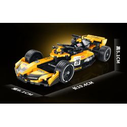 XINZHUAN XZ0002 Xếp hình lắp ráp ghép mô hình Xe công thức 1 McLaren F1