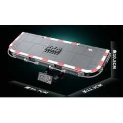 XINZHUAN XZ0003 Xếp hình lắp ráp ghép mô hình Xe công thức 1 Mercedes F1