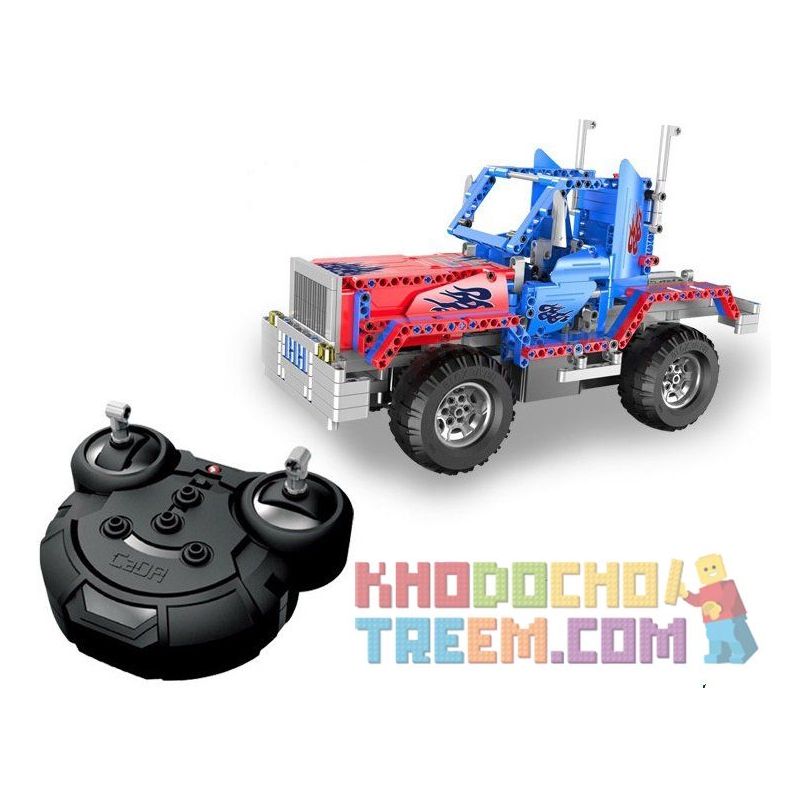 DOUBLEE CADA C51002 51002 non  XE ĐẦU KÉO bộ đồ chơi xếp lắp ráp ghép mô hình  柯博文 CONVOY TRUCK Kỹ Thuật Công Nghệ Cao Mô Hình Phương Tiện 531 khối