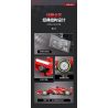 XINZHUAN XZ0004 Xếp hình lắp ráp ghép mô hình Xe công thức 1 Ferrari F1