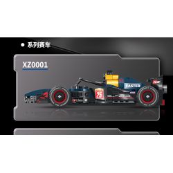 XINZHUAN XZ0004 Xếp hình lắp ráp ghép mô hình Xe công thức 1 Ferrari F1