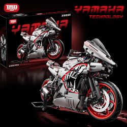 TMQ X6601 Xếp hình lắp ráp ghép mô hình Xe máy Yamaha Shark