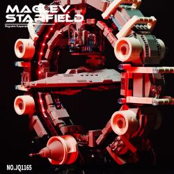 Jiqi JQ1165 Xếp hình lắp ráp ghép mô hình nâng thanh kiếm lớn