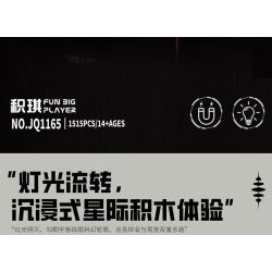 Jiqi JQ1165 Xếp hình lắp ráp ghép mô hình nâng thanh kiếm lớn