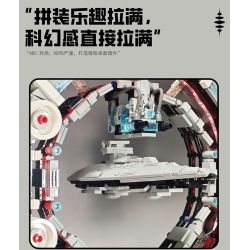 Jiqi JQ1165 Xếp hình lắp ráp ghép mô hình nâng thanh kiếm lớn