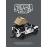Pibo PB8825 Xếp hình lắp ráp ghép mô hình Series mùa hè 2.0: Land Rover Off-Road