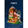 Xingya Premium 89139 Gift Factory Xếp hình lắp ráp ghép mô hình nhà máy sản xuất quà tặng