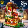 Xingya Premium 89139 Gift Factory Xếp hình lắp ráp ghép mô hình nhà máy sản xuất quà tặng