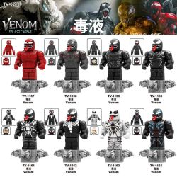 TV TV6219 TV TV1157 TV TV1158 TV TV1159 TV TV1160 TV TV1161 TV TV1162 TV TV1163 TV TV1164 Xếp hình lắp ráp ghép mô hình Mô hình nhỏ của nọc độc 8 loại