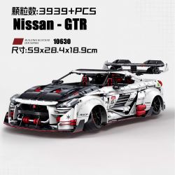 GULY 10630 NISSAN GT-R SUPERCAR 1 8 tỷ lệ 1:8 bộ đồ chơi xếp lắp ráp ghép mô hình Technic Kỹ Thuật Công Nghệ Cao Mô Hình Phương Tiện 3939 khối