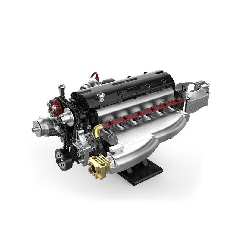 Pibo PB8814 Xếp hình lắp ráp ghép mô hình SOKUN: Động cơ 2JZ-GTE