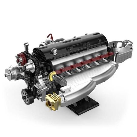 Pibo PB8814 Xếp hình lắp ráp ghép mô hình SOKUN: Động cơ 2JZ-GTE