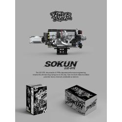 Pibo PB8814 Xếp hình lắp ráp ghép mô hình SOKUN: Động cơ 2JZ-GTE