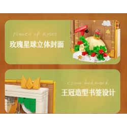 Wekki 518302 Xếp hình lắp ráp ghép mô hình Hoàng tử bé: Hẹn hò lúc hoàng hôn Sách