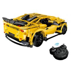 DOUBLEE CADA C51008 51008 non  XE THỂ THAO bộ đồ chơi xếp lắp ráp ghép mô hình  HORNET SPORTCAR Kỹ Thuật Công Nghệ Cao Mô Hình Phương Tiện 419 khối