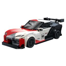 CaDA DoubleE C55041 Toyota GR Supra GT4 Xếp hình lắp ráp ghép mô hình Toyota GR Supra GT4 1:24