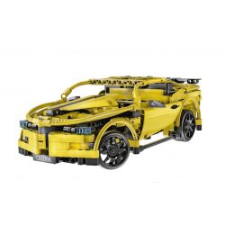 DOUBLEE CADA C51008 51008 non  XE THỂ THAO bộ đồ chơi xếp lắp ráp ghép mô hình  HORNET SPORTCAR Kỹ Thuật Công Nghệ Cao Mô Hình Phương Tiện 419 khối