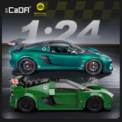 CaDA DoubleE C55043 Lotus Cup 430 Exige Xếp hình lắp ráp ghép mô hình Cúp sen 430 Exige 1:24