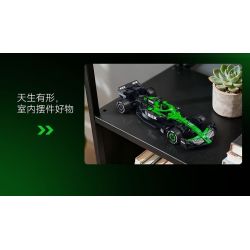 CaDA DoubleE C55082 Xếp hình lắp ráp ghép mô hình Đội Sauber F1 KICK Đội F1 Sauber C45