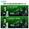 CaDA DoubleE C55082 Xếp hình lắp ráp ghép mô hình Đội Sauber F1 KICK Đội F1 Sauber C45