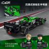 CaDA DoubleE C55082 Xếp hình lắp ráp ghép mô hình Đội Sauber F1 KICK Đội F1 Sauber C45