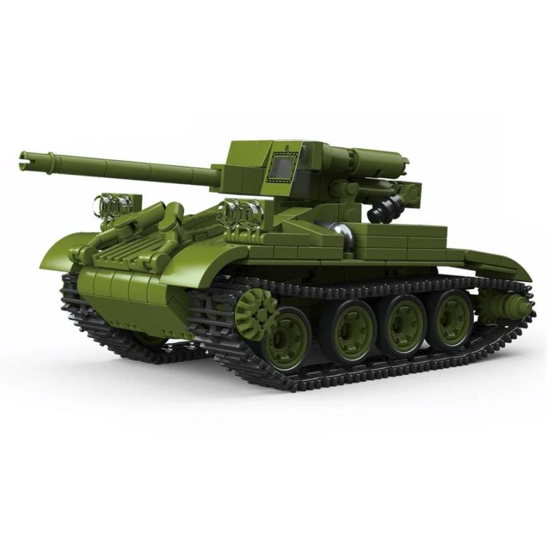 ThirdParty 300024 M56 Scorpion Xếp hình lắp ráp ghép mô hình Pháo tự hành M56 Scorpion