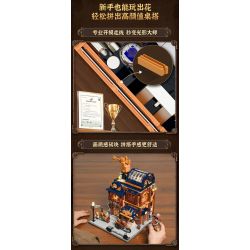 Lumibricks FunWhole 11015 Xếp hình lắp ráp ghép mô hình Thế giới Steampunk: Cửa hàng sửa chữa máy móc