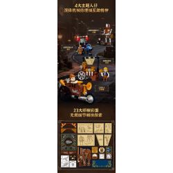 Lumibricks FunWhole 11015 Xếp hình lắp ráp ghép mô hình Thế giới Steampunk: Cửa hàng sửa chữa máy móc