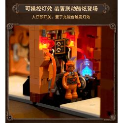 Lumibricks FunWhole 11015 Xếp hình lắp ráp ghép mô hình Thế giới Steampunk: Cửa hàng sửa chữa máy móc