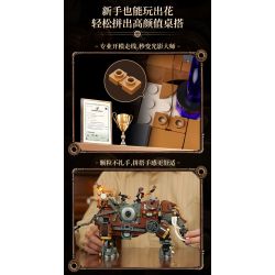 Lumibricks FunWhole 11014 Xếp hình lắp ráp ghép mô hình Thế giới Steampunk: Con voi cơ khí