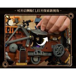 Lumibricks FunWhole 11014 Xếp hình lắp ráp ghép mô hình Thế giới Steampunk: Con voi cơ khí