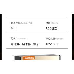 Lumibricks FunWhole 11014 Xếp hình lắp ráp ghép mô hình Thế giới Steampunk: Con voi cơ khí