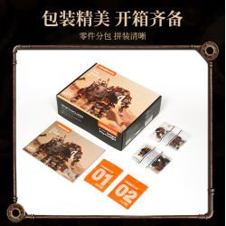 Lumibricks FunWhole 11014 Xếp hình lắp ráp ghép mô hình Thế giới Steampunk: Con voi cơ khí