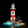 Lumibricks FunWhole 18007 Sunrise Lighthouse Xếp hình lắp ráp ghép mô hình Chuyến đi đường: Ngọn hải đăng Shoreline