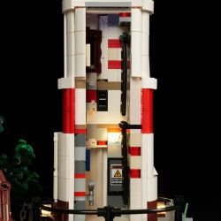 Lumibricks FunWhole 18007 Sunrise Lighthouse Xếp hình lắp ráp ghép mô hình Chuyến đi đường: Ngọn hải đăng Shoreline