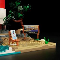 Lumibricks FunWhole 18007 Sunrise Lighthouse Xếp hình lắp ráp ghép mô hình Chuyến đi đường: Ngọn hải đăng Shoreline