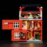 Lumibricks FunWhole 15009 Redbrick Row House Xếp hình lắp ráp ghép mô hình Cuộc sống thị trấn nhỏ: biệt thự gạch đỏ