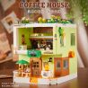 Beledi 21204 Coffee House Xếp hình lắp ráp ghép mô hình Crayon Shin-chan: Quán cà phê truyền cảm hứng
