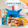 BALODY 21273 Xếp hình lắp ráp ghép mô hình Crayon Shin-chan: Ngôi nhà truyện tranh siêu nhân năng động
