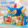 BALODY 21273 Xếp hình lắp ráp ghép mô hình Crayon Shin-chan: Ngôi nhà truyện tranh siêu nhân năng động