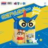 BALODY 21273 Xếp hình lắp ráp ghép mô hình Crayon Shin-chan: Ngôi nhà truyện tranh siêu nhân năng động